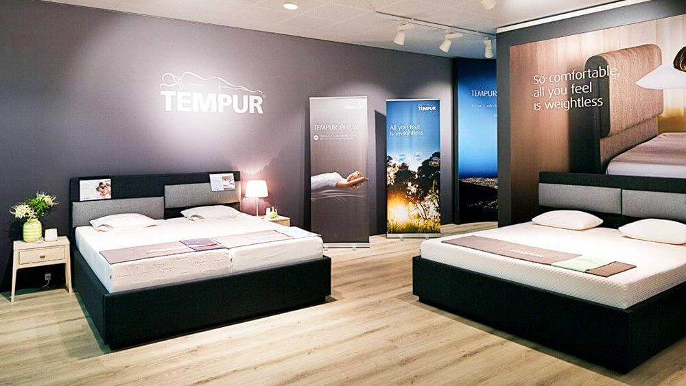 la marque tempur a l honneur chez dos et confort a lyon