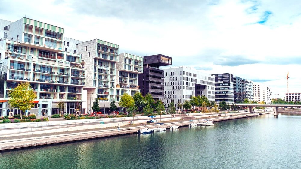 architecture moderne immeubles residentiels lyon confluence