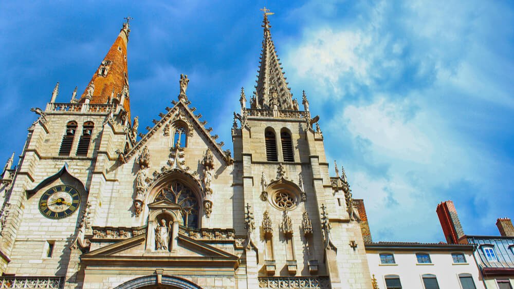 facade clocher eglise saint nizier lyon