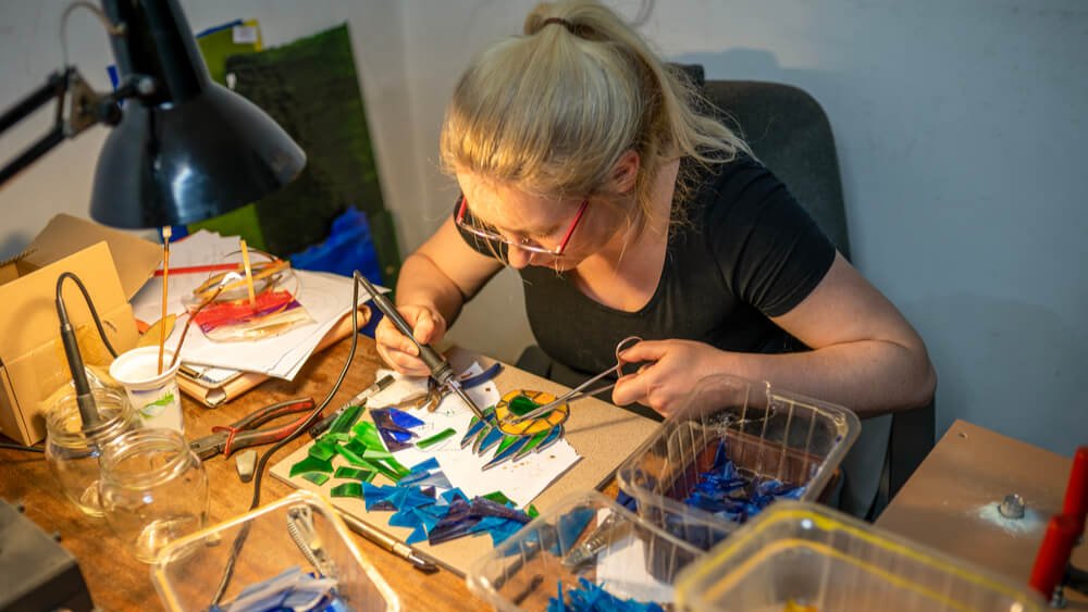 atelier soudure vitraux verre lyon
