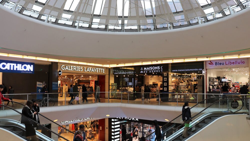 dome boutiques centre commercial westfield part dieu lyon