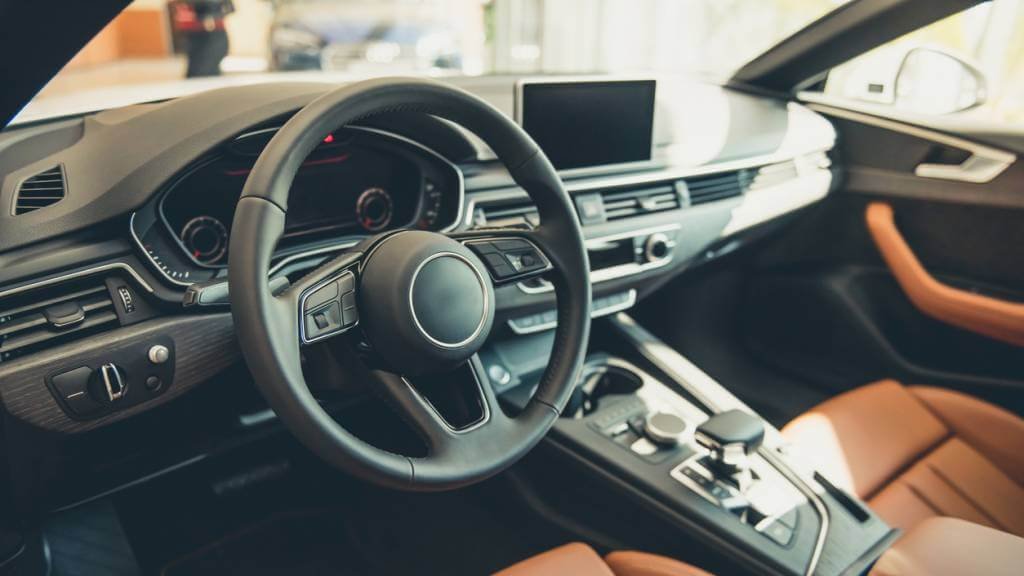 interieur de vehicule neuf