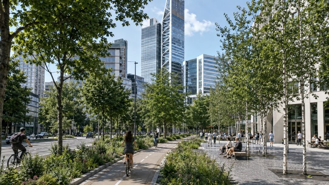 projet ilot de fraicheur la part dieu