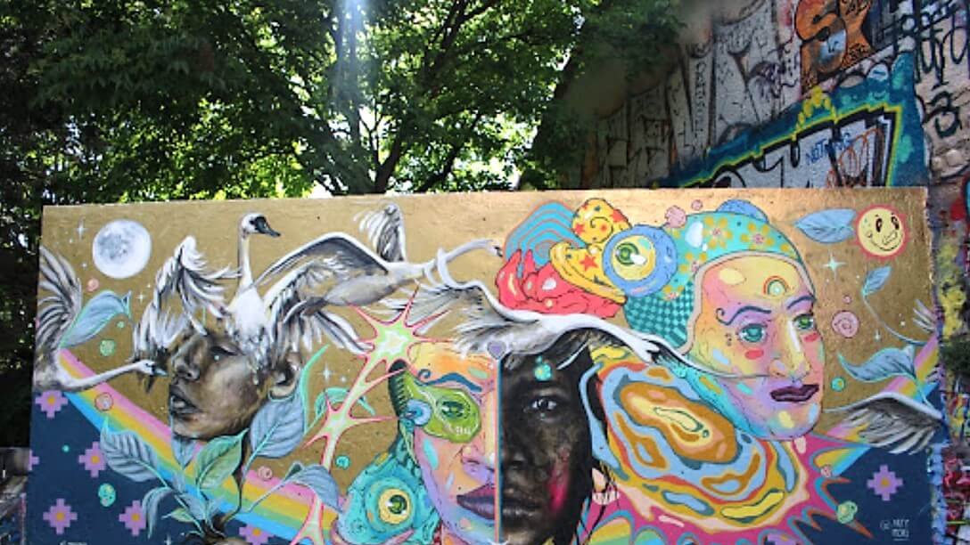 peintures murales parc sutter lyon