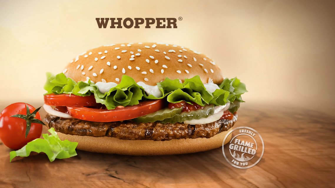 burgerking whopper france menu burger hamburger