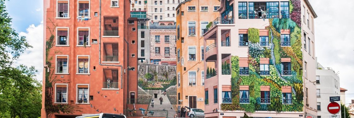 mur peint des canuts lyon croix rousse