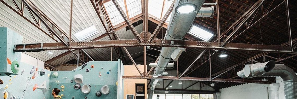 salle de grimpe mroc lyon la part dieux sur deux niveaux