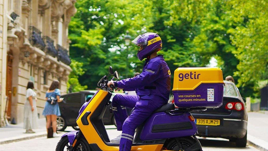 livreur getir produits epicerie en livraison rapide a lyon
