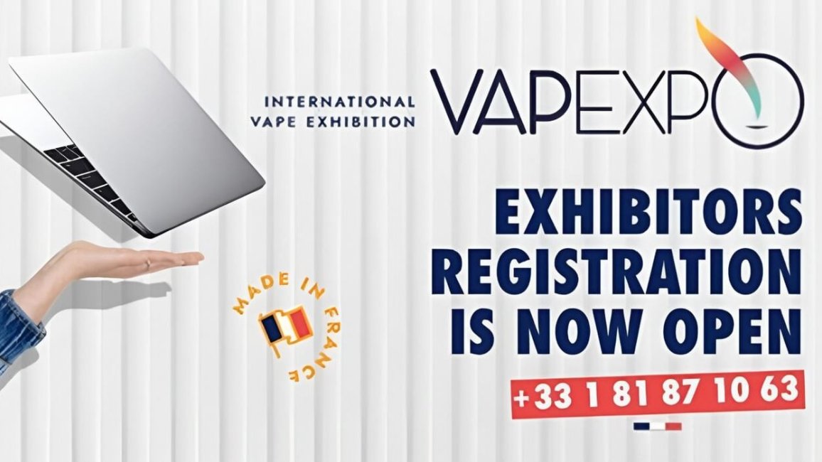 affiche du salon professionnel vapexo lyon edition 2025