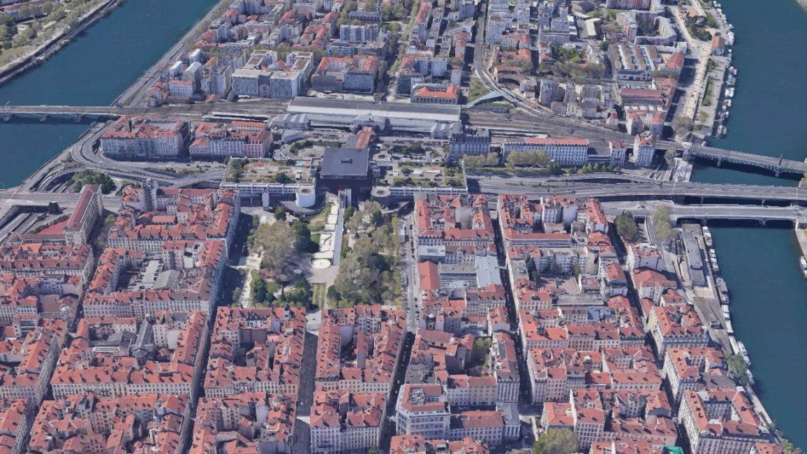 place carnot lyon vue du ciel