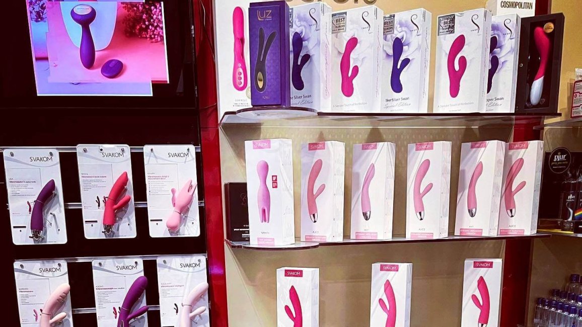 sextoys pour femme dans la boutique cesar love shop a lyon
