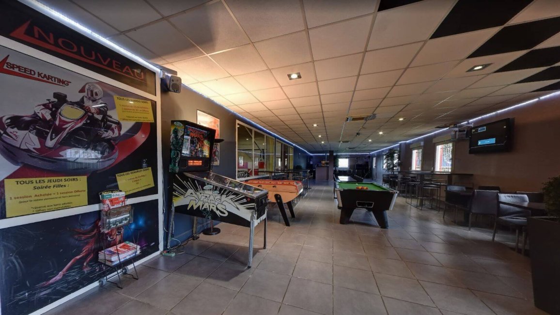 espace restauration flipper billard centre speed karting villefranche sur saone