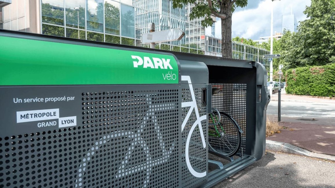 box de parking velo park lpa de grand lyon metropole