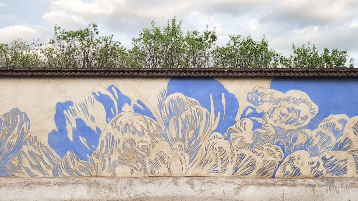 fresque ducimetiere de la croix rousse par clara langelez