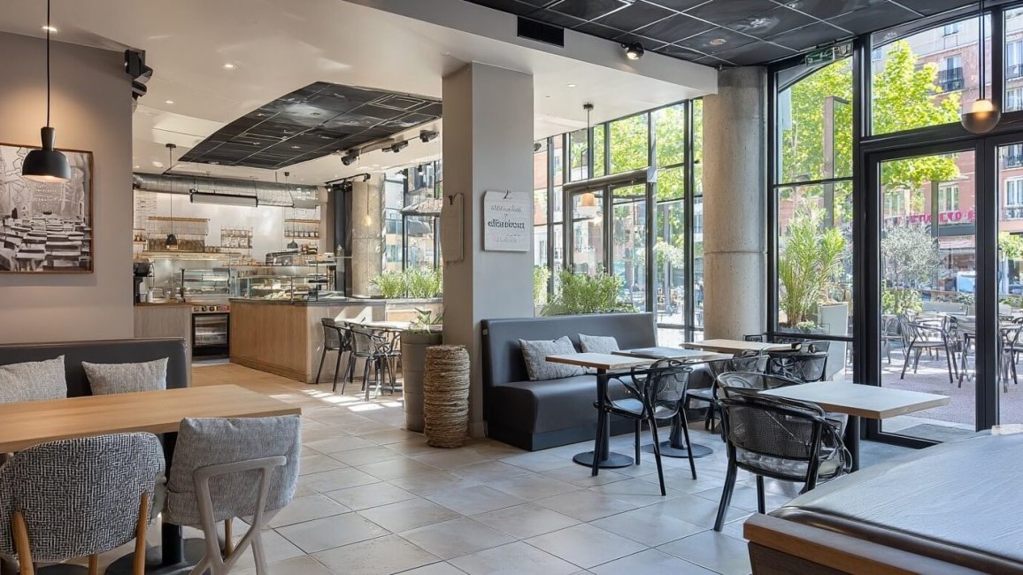 amenagement interieur d un etablissement lyonnais apres etude chr des zones fonctionnelles