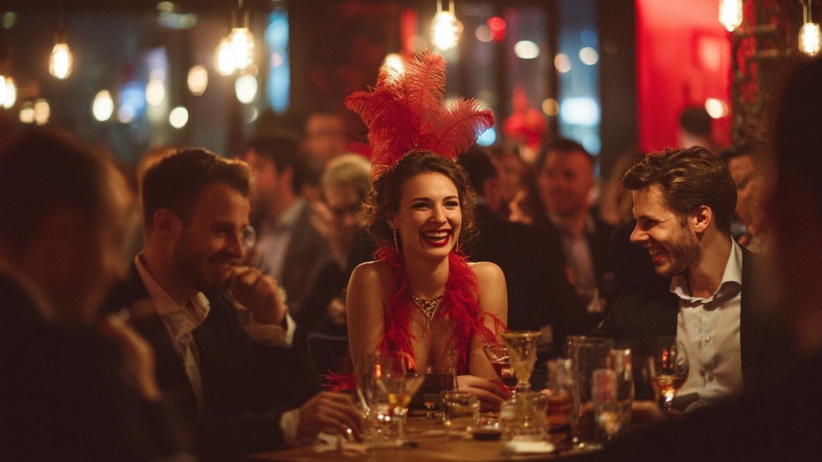 performance d une stripteaseuse a lyon pour un afterwork