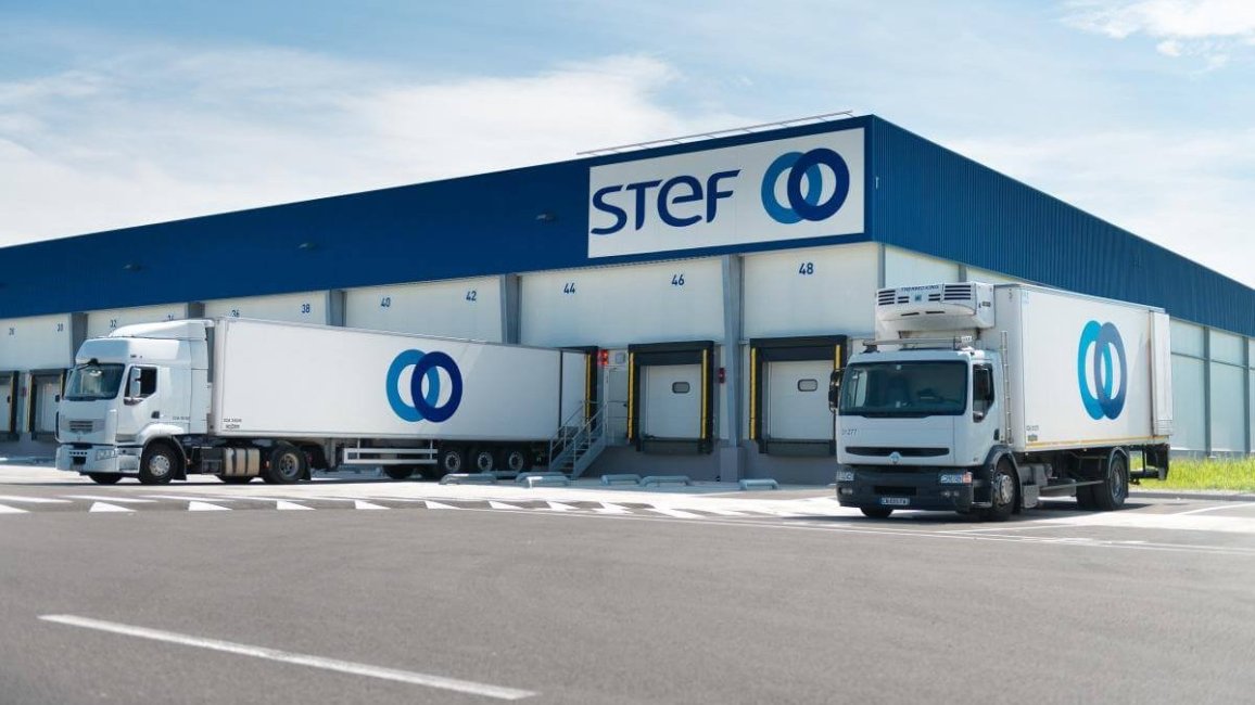 entrepot logistique lyonnais du groupe stef