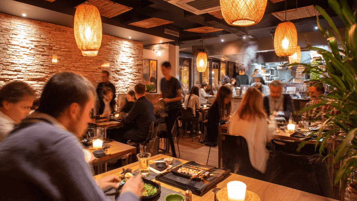 interieur restaurant japonais anime a lyon