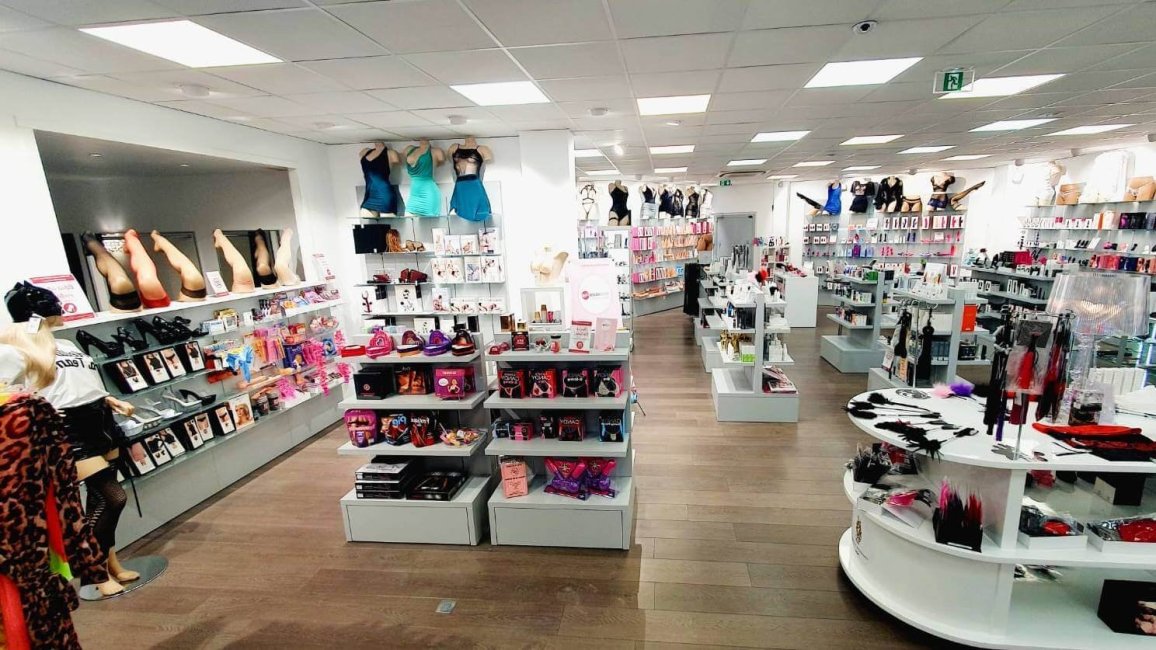 vue d ensemble du magasin erotique body house a lyon