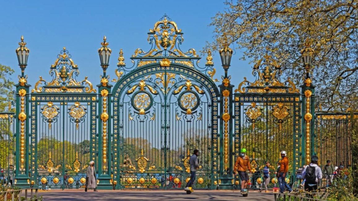 entree porte des enfants du rhone parc tete or lyon