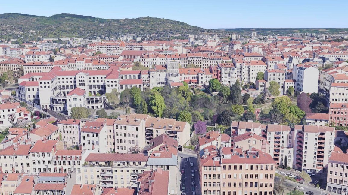 parc sutter sur le pentes de la croix rousse