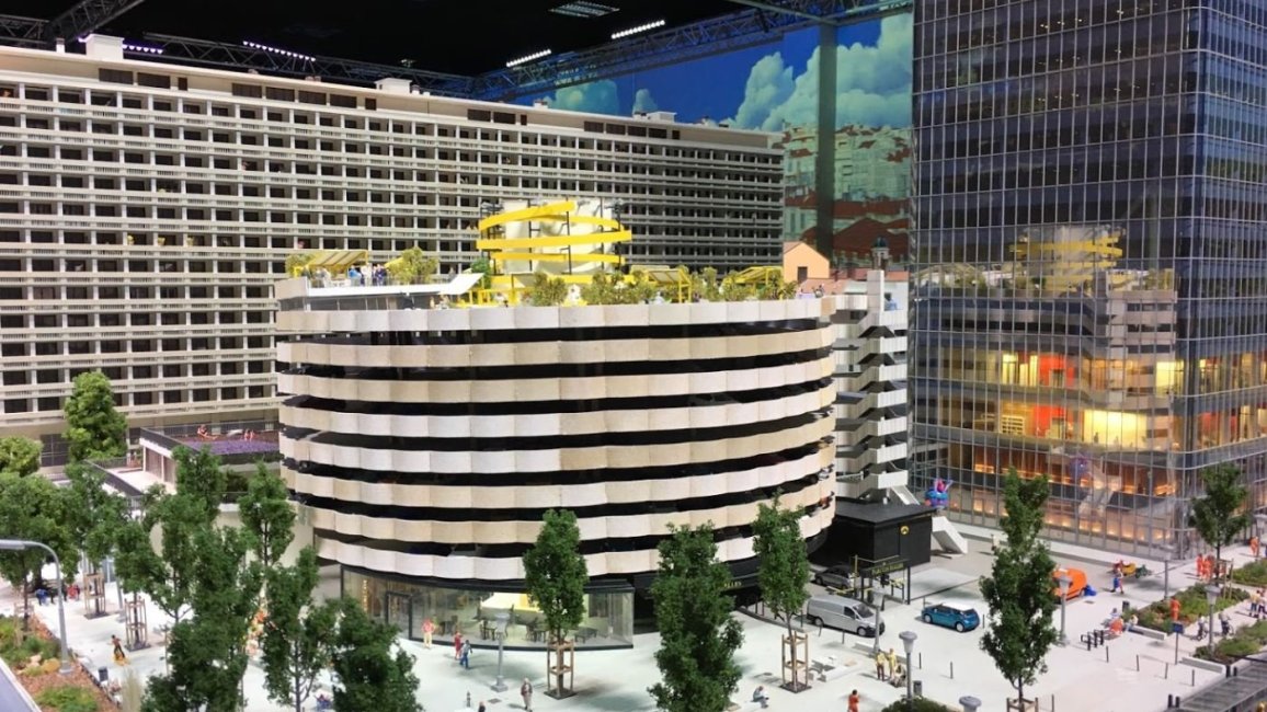 reconstitution miniature centre ville commercial miniworld