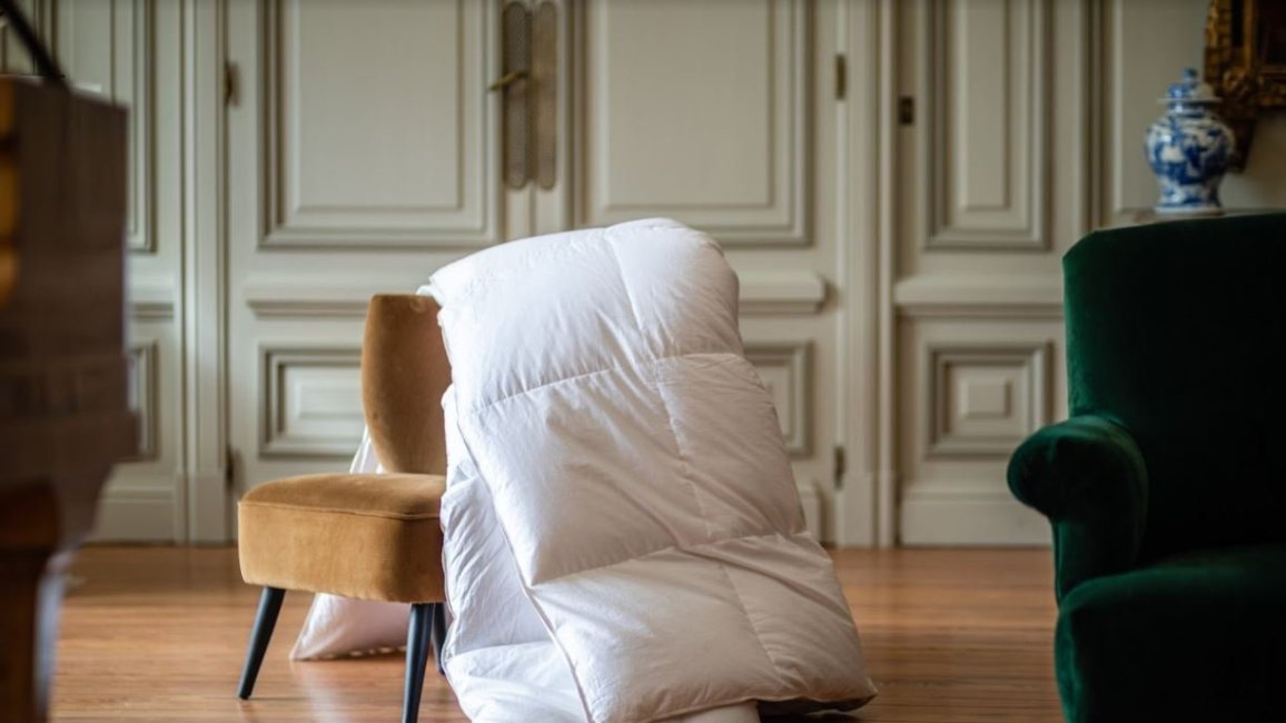 collection 2021 couette en duvet naturel castex