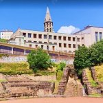 gradins amphitheatre romain des trois gaulles lyon