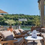 terrasse vue sur rhone restaurant selcius lyon confluence