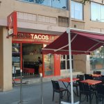devanture terrasse king tacos rue paul santy lyon 8