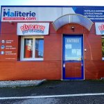 devanture du magasin maliterie saint bonnet de mure a lyon