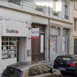 devanture entree buffet japonais sushido lyon