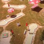 pistes mini golf montmerle sur saone vue du ciel