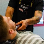 soin de la barbe au salon sharpness bellecour a lyon