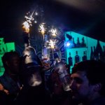 ambiance festive discotheque hip hop black and white lyon