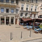 facade pierre boutique nespresso lyon 2 place des jacobins