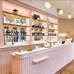 comptoir interieur rose poudre boutique my jolie candle lyon