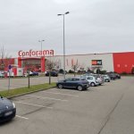parking  conforama saint priest