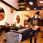 soin de la barbe au salon phoenix barbershop a lyon