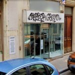 devanture du salon barber ground a lyon