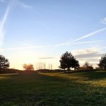 coucher soleil parcours bluegreen golf lyon chassieu