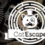 logo escape game catescape dubar a chat le gentle cat a lyon