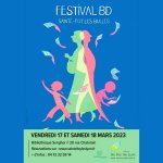 affiche 2023 du festival bd saint foy les bulles a lyon