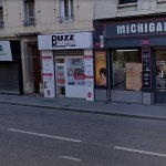 devanture du salon de coiffure et barbier michigan a villeurbanne lyon
