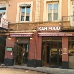 devanture restaurant japonais kan food lyon