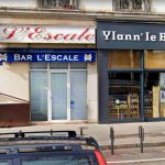 devanture du salon ylann le barber a lyon