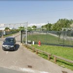 portiques d entree de la decheterie de feyzin