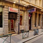devanture du sexshop cesar love shop a lyon