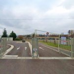 entree securisee de la decheterie de venissieux