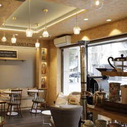 interieur boutique route des aromes lyon